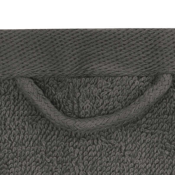 Handtuch Basic, 10er Set, antraciet