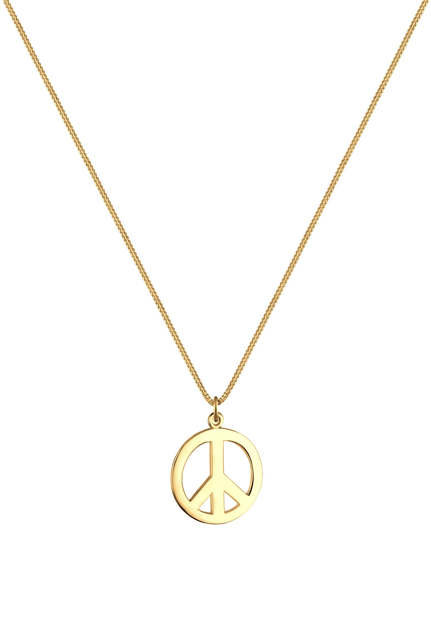 Elli Femmes Signe de Paix Boho en Argent Sterling 925