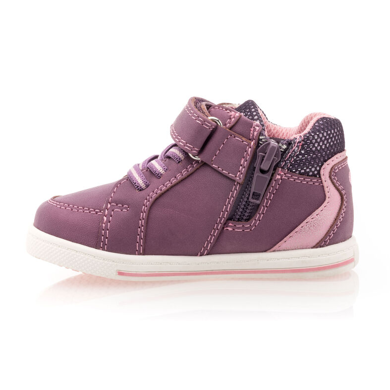 Lila Baby-Sneaker für Mädchen