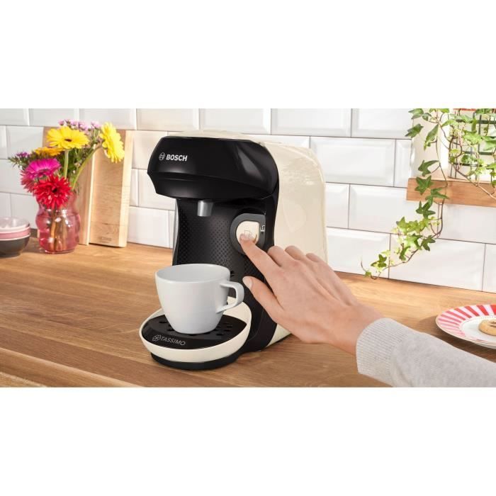 Multi-beverage coffee machine - BOSCH - TASSIMO - T10 Happy Vanilla - 1400 W
