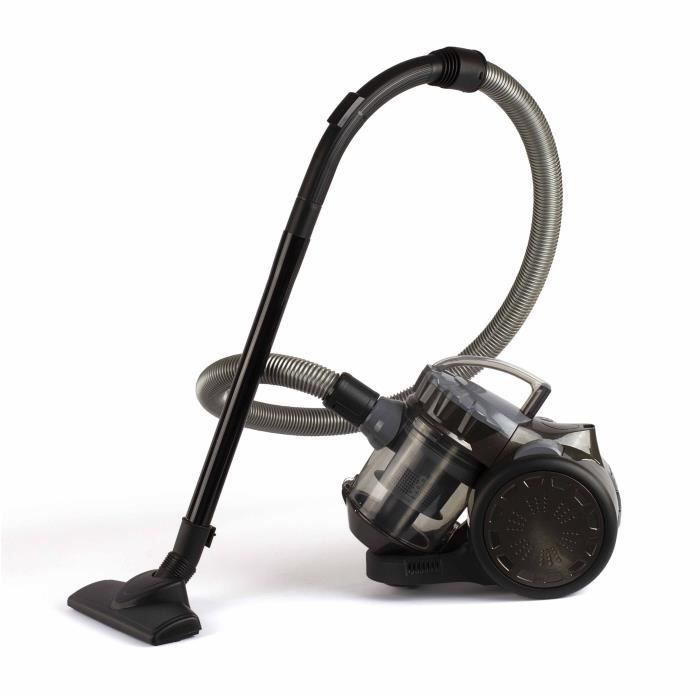 Multi-cyclonic vacuum cleaner - LIVOO DOH105G - 700 W - 2 L - Washable filter - 78 dB - Grey