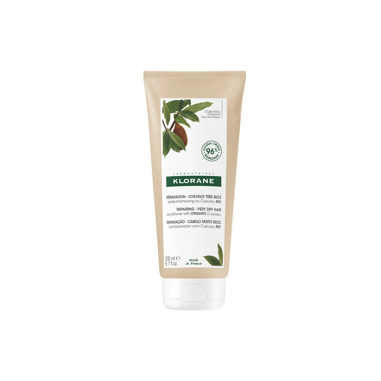 Burro di Cupuacu Balsamo al Cupuacu BIO - Balsamo Riparatore Capelli, Balsamo Nutriente Capelli