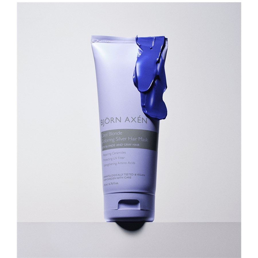 BJÖRN AXÉN Hair Treatment Coloring Silver Mask pentru par – 200 ml