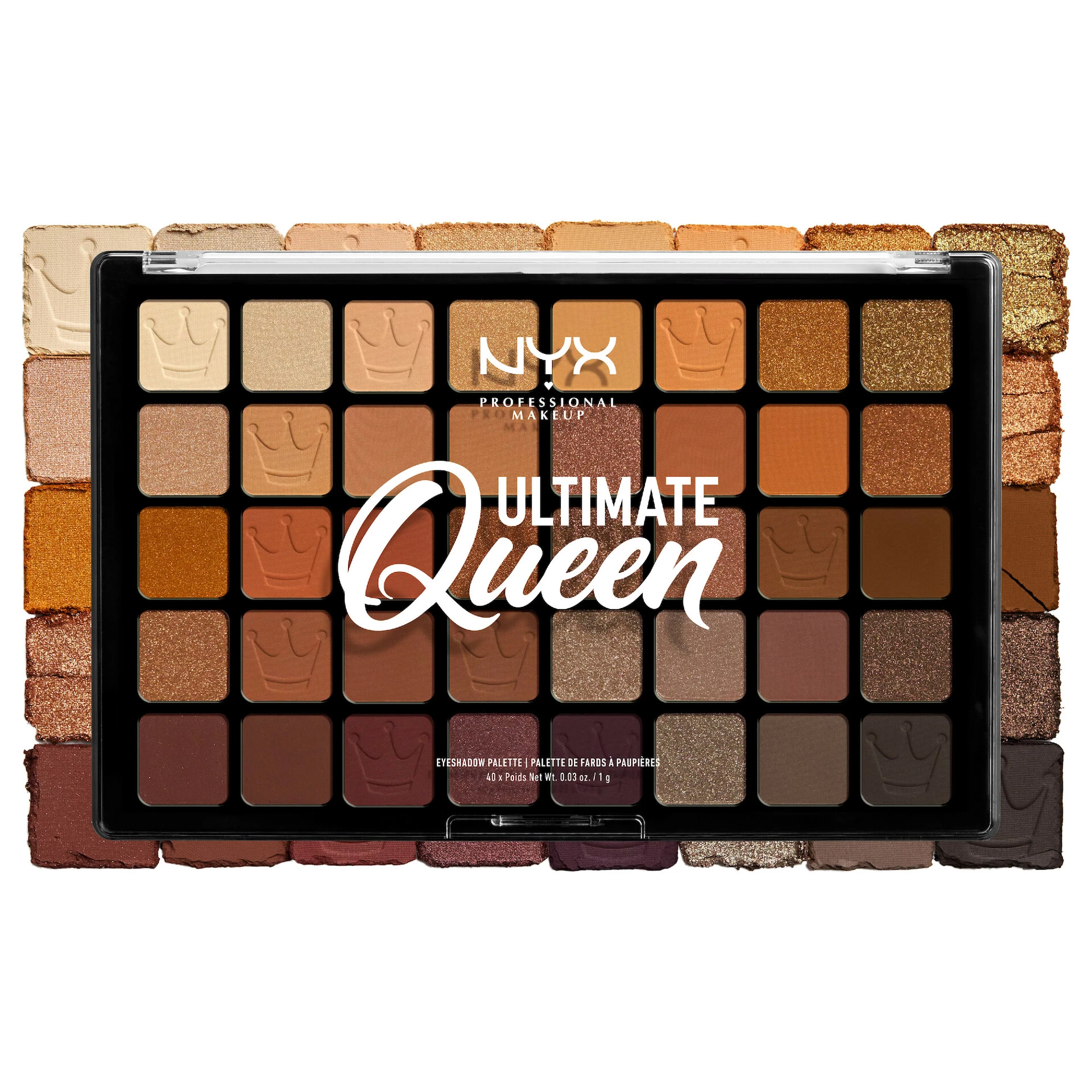 Ultimate Shadow Palette Ultimate Queen 40-Pan - NYX Professional Makeup