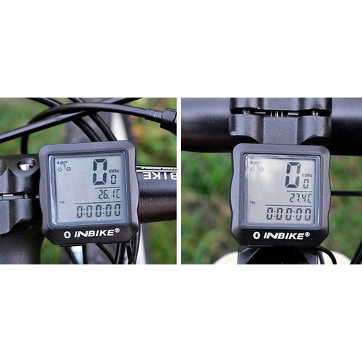 Multifunkčný digitálny počítadlo kilometrov na bicykel Inbike IC528