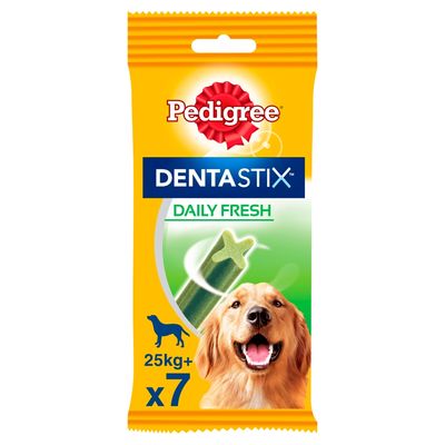 Pedigree Dentastix Fresh - Tägliche Zahnpflege für große Hunde (>25 kg)