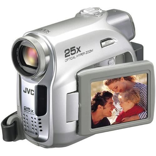 JVC GR-D328E - Caméscope - 800 KP - 25x zoom optique - Mini DV