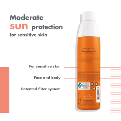 Avène Sun Care Sensitive Skin Spray SPF20 opalovací sprej na tělo pro citlivou pleť 200 ml