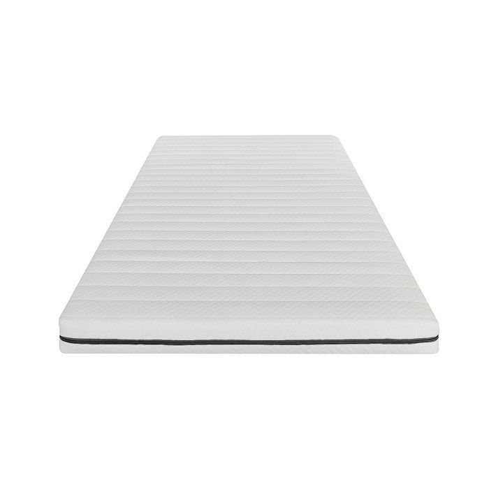 Base de cama de 90 x 190 cm + colchón de espuma extraíble (10 cm de grosor) - NASUS by YSMÉE