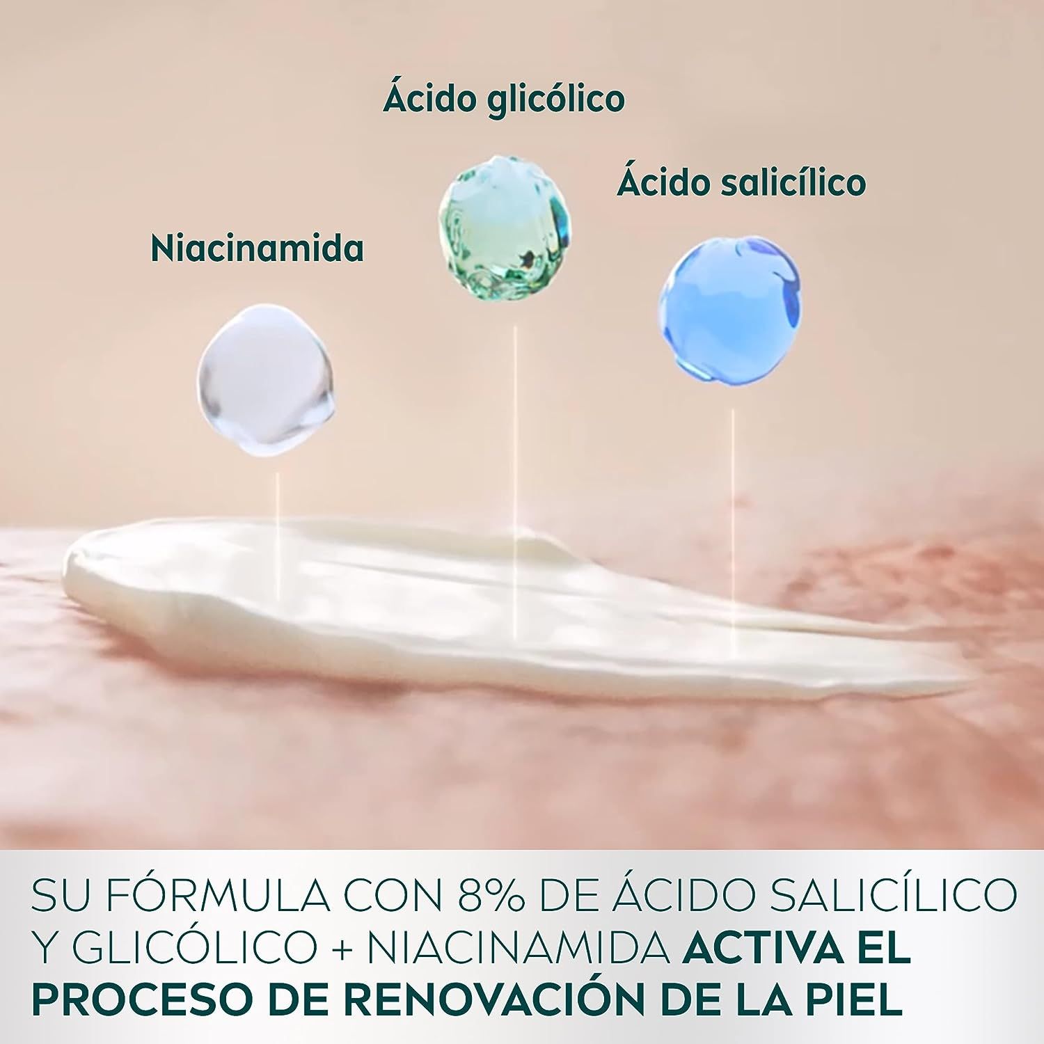 Derma Skin Clear nočni piling za obraz Čiščenje obraza