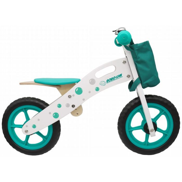 Bobo-San Vélo d'équilibre en bois Vert