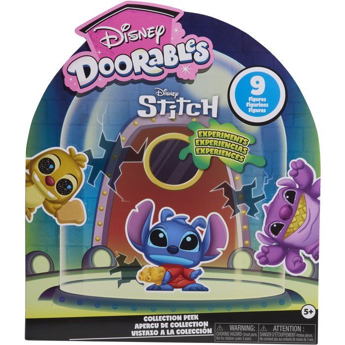 Set da collezione Doorables Stitch, Doorables Disney, statuetta da collezione da 3,8 cm, età 5+