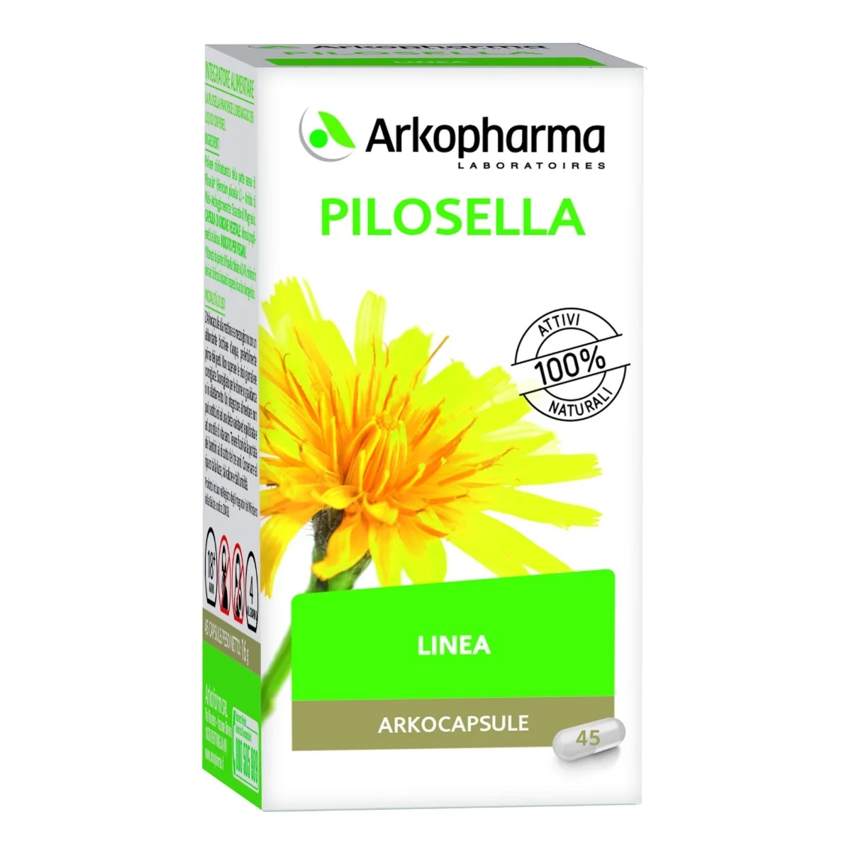 ARKOPHARMA Arkopharma Pilosella 45 reinigingscapsules