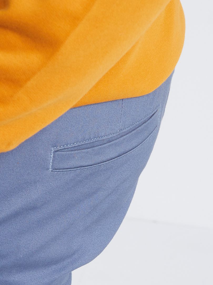Calça Chino Slim L32 - AZUL