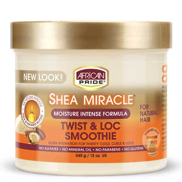 Batido milagroso para trenzas y rastas African Pride con manteca de karité