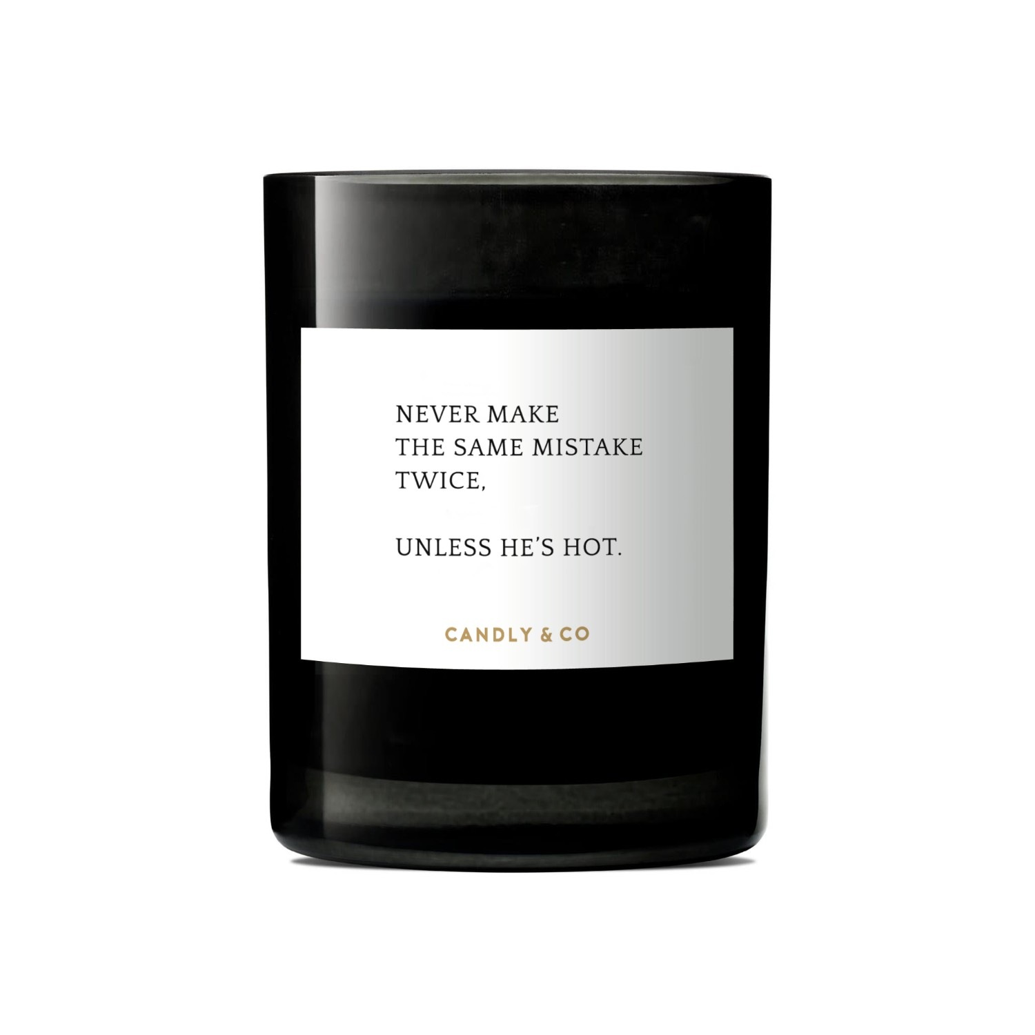 Candly&Co Bougie No. 1 “Never make the same mistake twice”