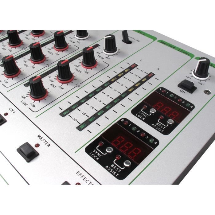 Pronomic DJM500 5-kanavainen DJ-mikseri