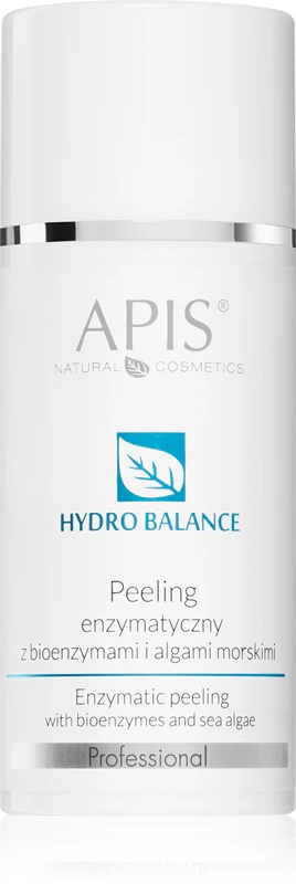 Apis Natural Cosmetics Hydro Balance Profesionalni encimski piling za občutljivo in suho kožo