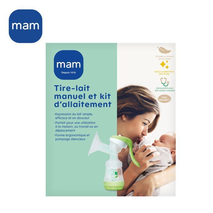 MAM Kit tire-lait manuel + Kit allaitement