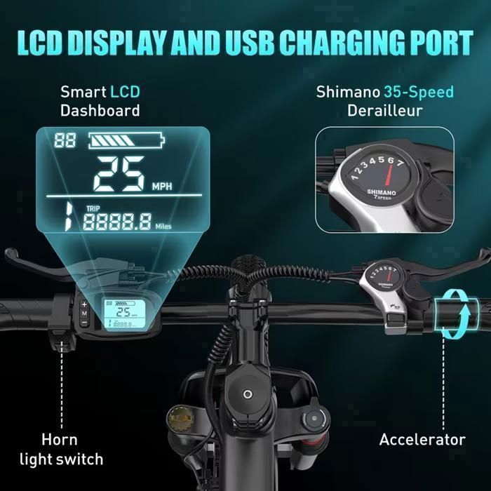 Vélo Électrique Urbain Aairsk GT300 26