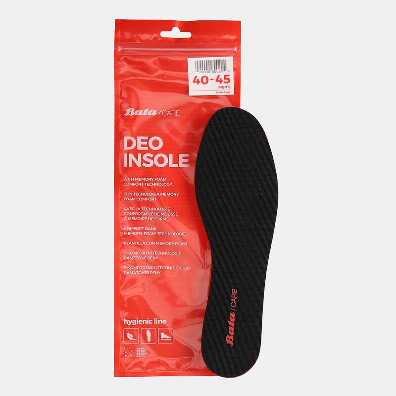 Deo-inlegzool met comforttechnologie van traagschuim.