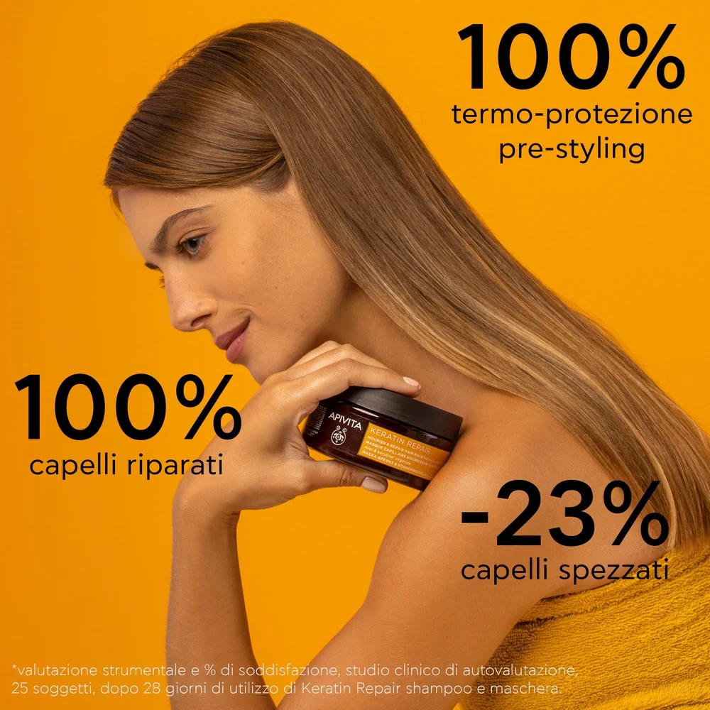 Capelli - Keratin Repair Maschera Capelli Nutriente Riparatrice - Maschera Nutriente Capelli, Maschera Riparatrice Capelli