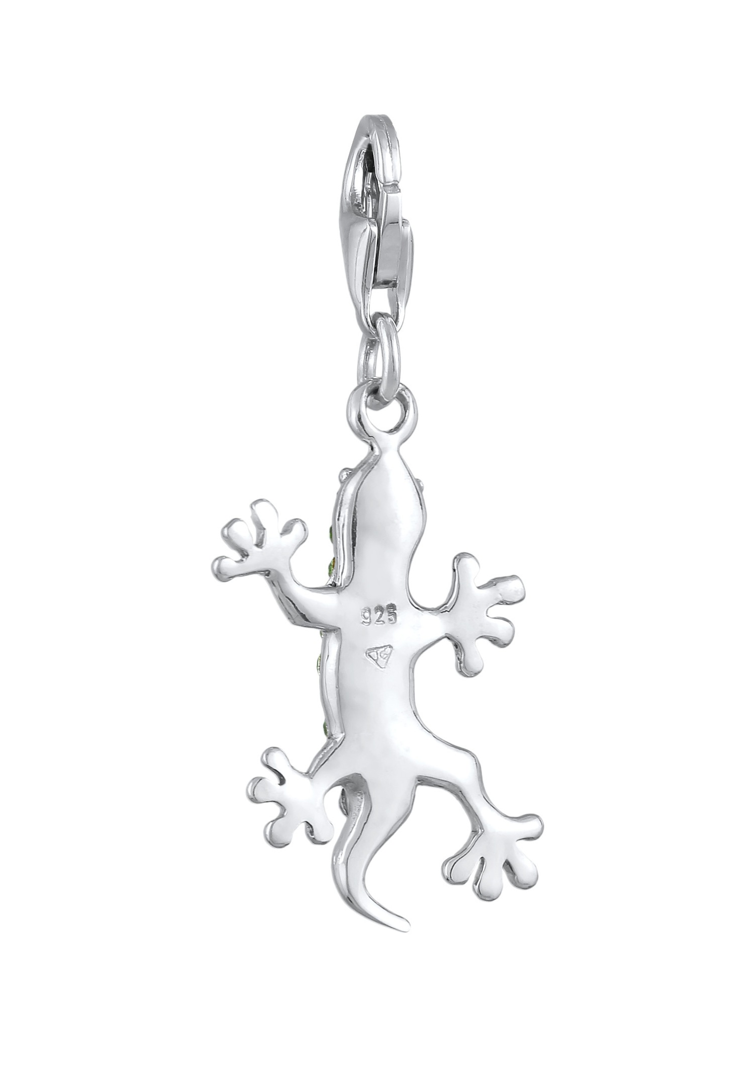 Nenalina Femmes pendentif Gecko avec cristaux en argent sterling 925