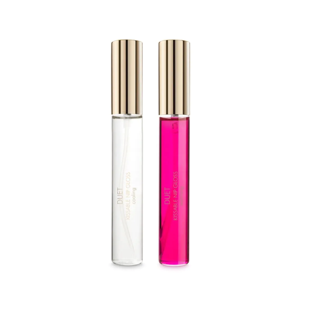 Bijoux Indiscrets Duet Kissable Nip Gloss Cooling & warming