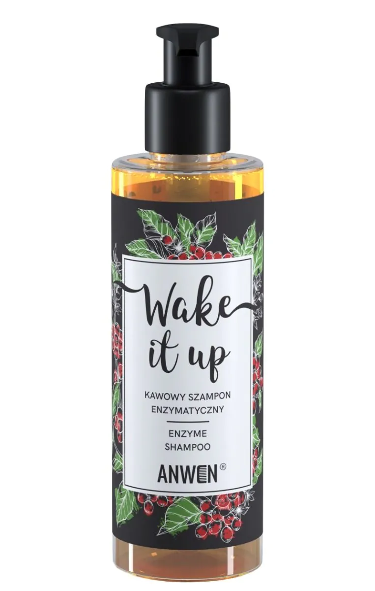 Anwen Wake It Up Szampon enzymatyczny kawowy, 200 ml
