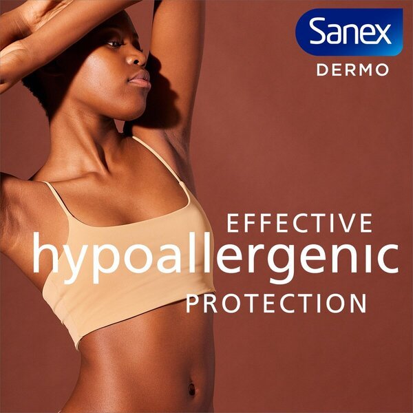 „Sanex Dermo Protector“ 24 valandų antiperspiranto purškiklis<br>200 ml – visiems odos tipams