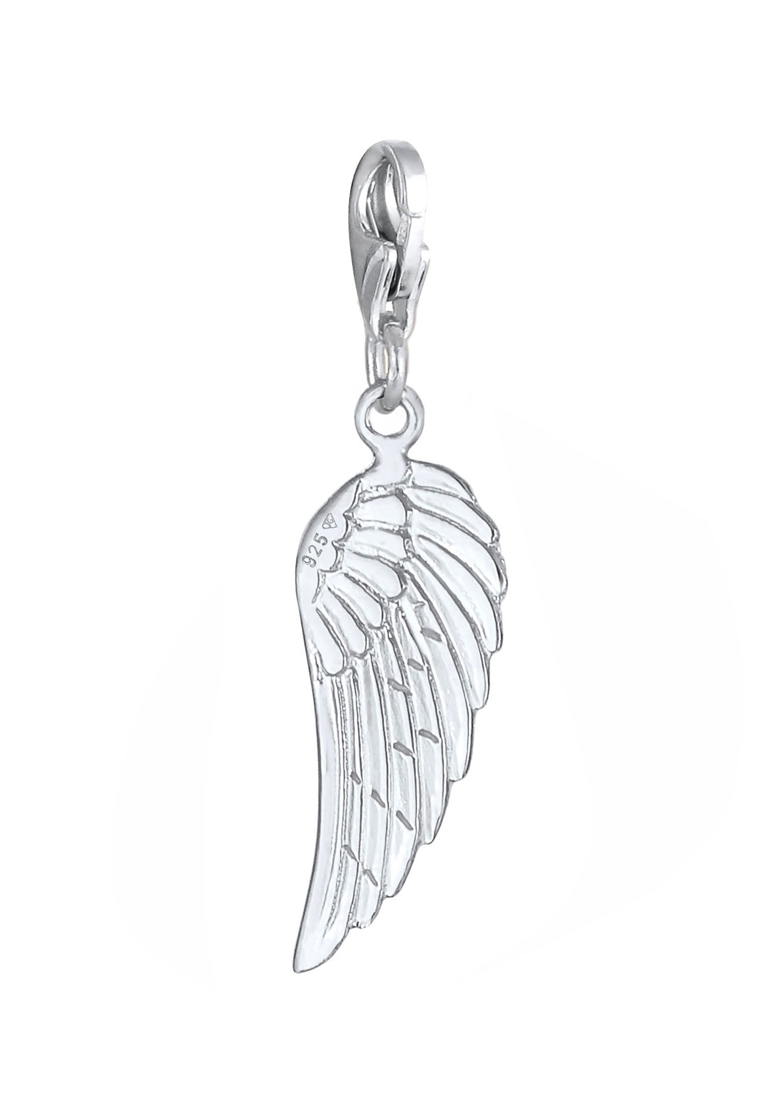 Nenalina Charm Pendentif Ailes Porte-Bonheur en Argent 925