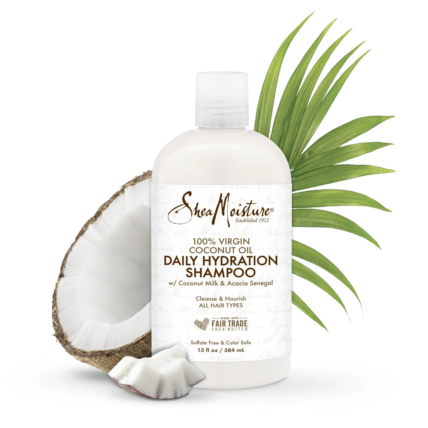 100% Virgin Coconut Oil Daily Hydration Shampoo - Shampoo Uso Frequente