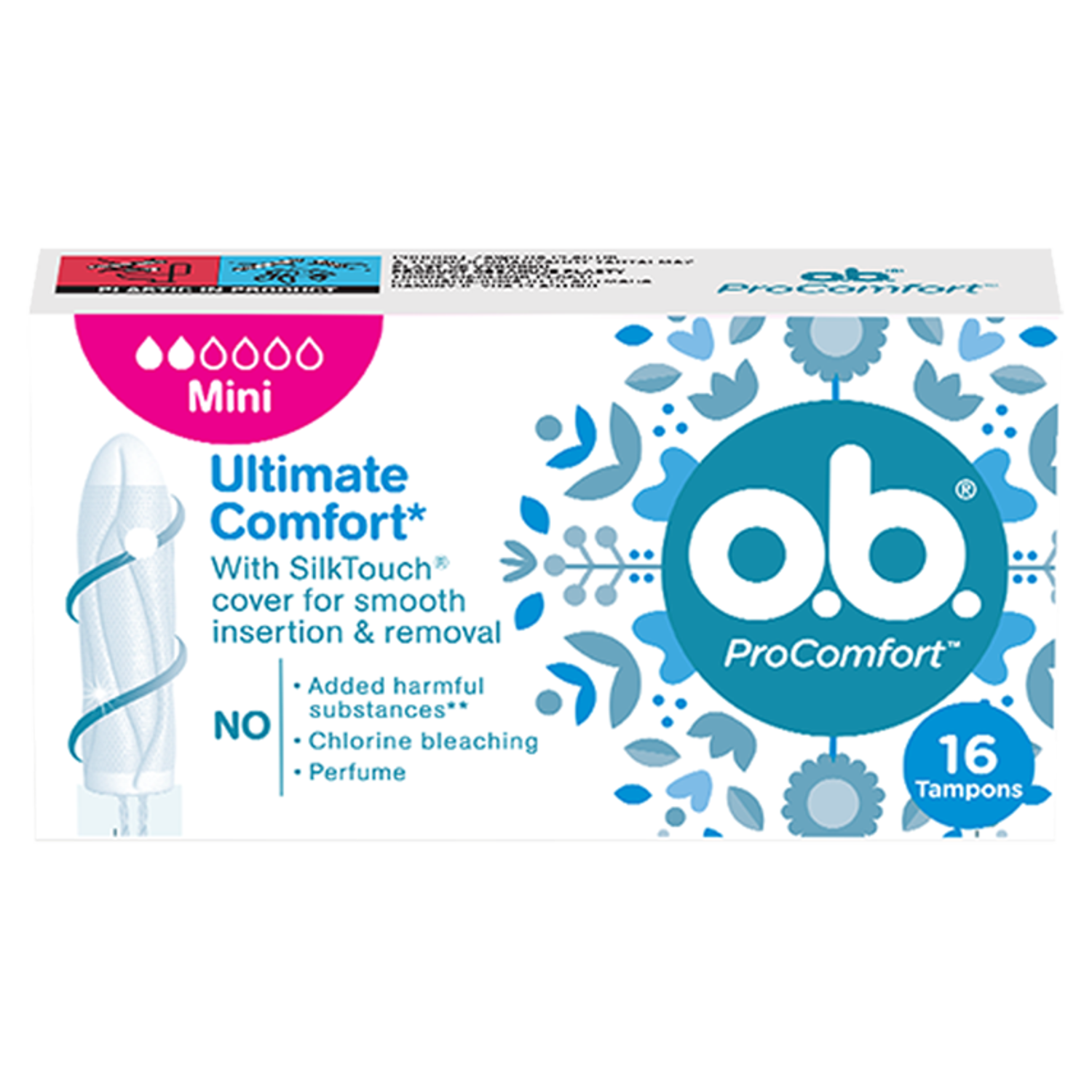 Hygieniska tamponger för obstetrik, 16 st. ProComfort Mini