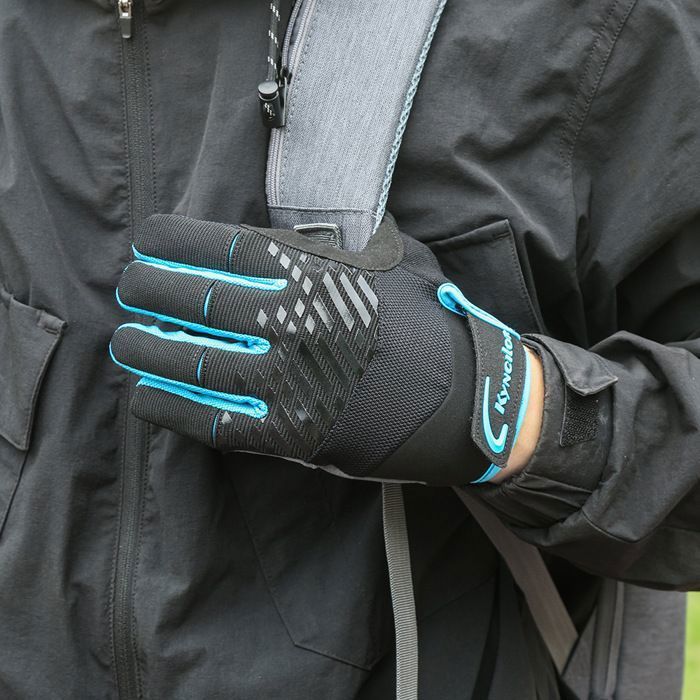 Guantes de moto homologados, transpirables, con dedos completos y compatibles con pantallas táctiles, para hombre y mujer, color negro.