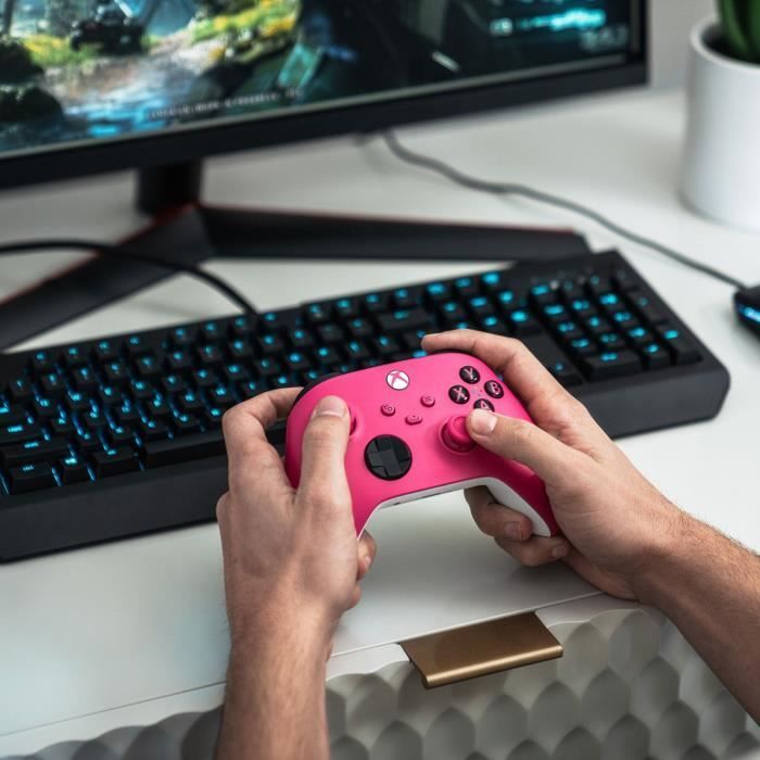 Manette Xbox Xbox sans fil Deep Pink