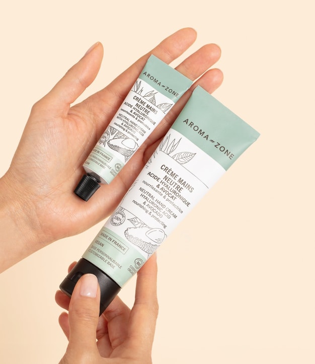 Crème mains neutre Acide hyaluronique & Avocat BIO 20ml