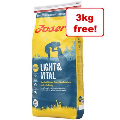 15 kg de croquettes Josera pour chien – 12 sachets + 3 offerts !*