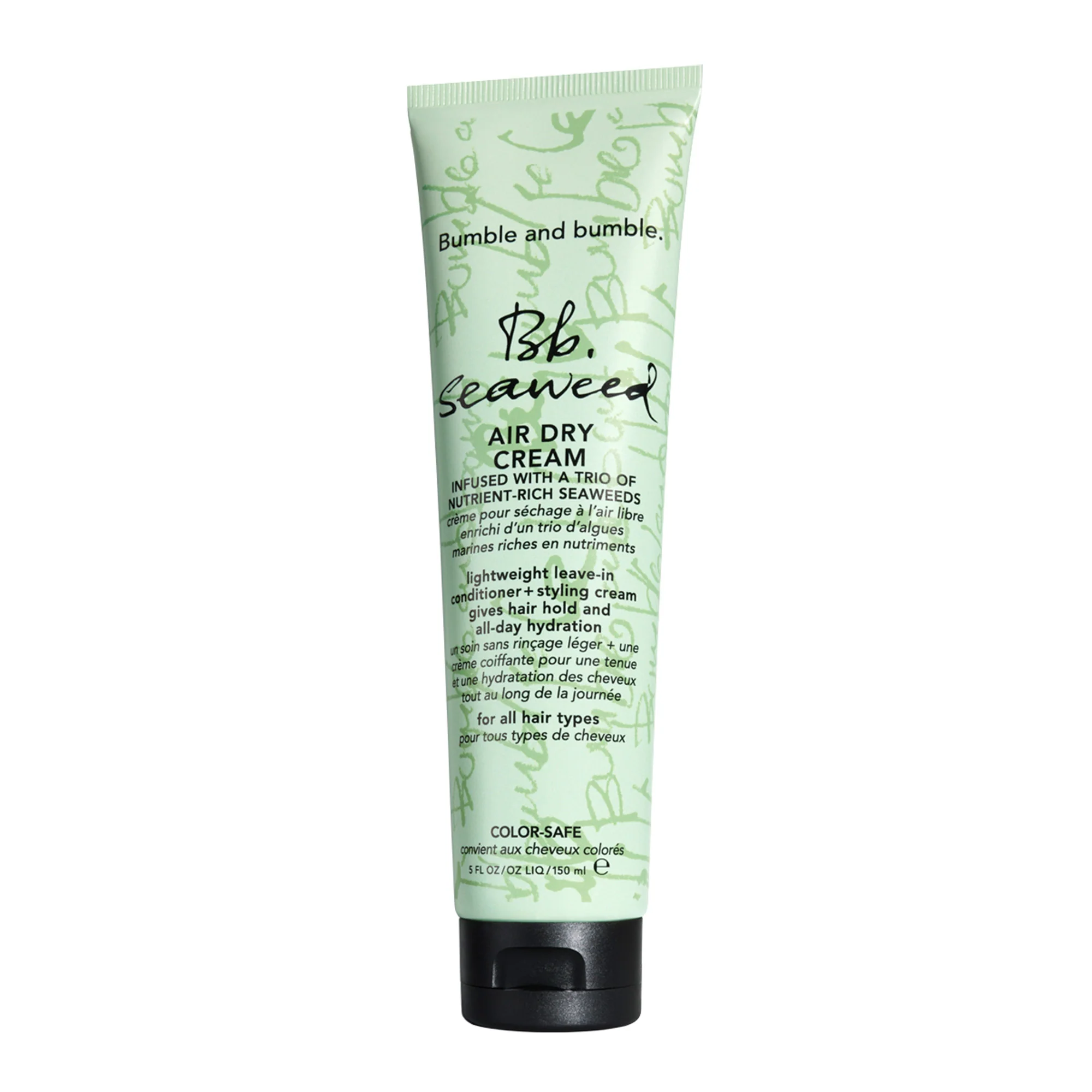 Seaweed Air Dry Cream - Crema Capelli Styling & Finish, Balsamo Senza Risciacquo Capelli