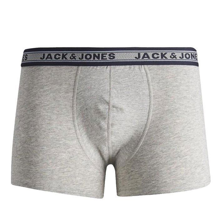 JACK&JONES JUNIOR Jacoliver Boxershorts für Jungen – 5er-Pack – Schwarz – Baumwolle und Elastan