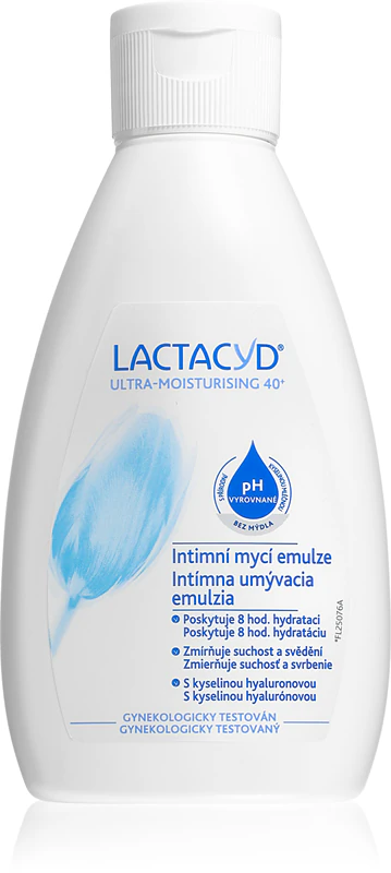 Lactacyd Ultra-Moisturising 40+ intenzívne hydratačná čistiaca emulzia