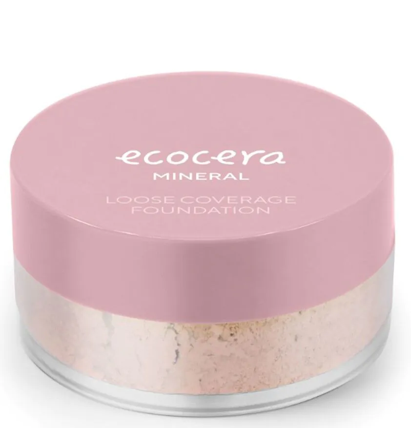 Ecocera Sypki podkład mineralny kryjący neutralny N4.0 London