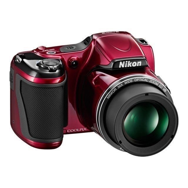 NIKON L820 Bridge Red - CMOS 16MP 30x Zoom