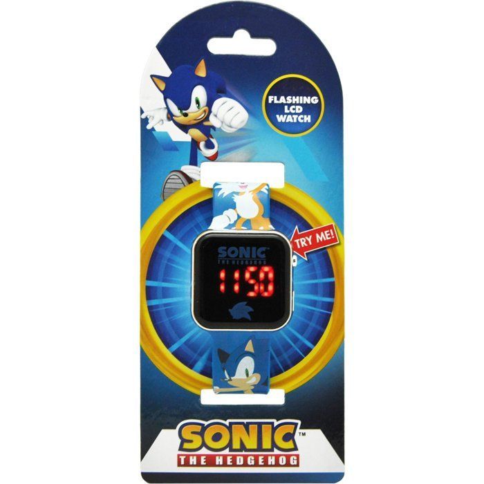 Montre LED - KIDS LICENSING - Sonic - Dès 4 ans - Bleu