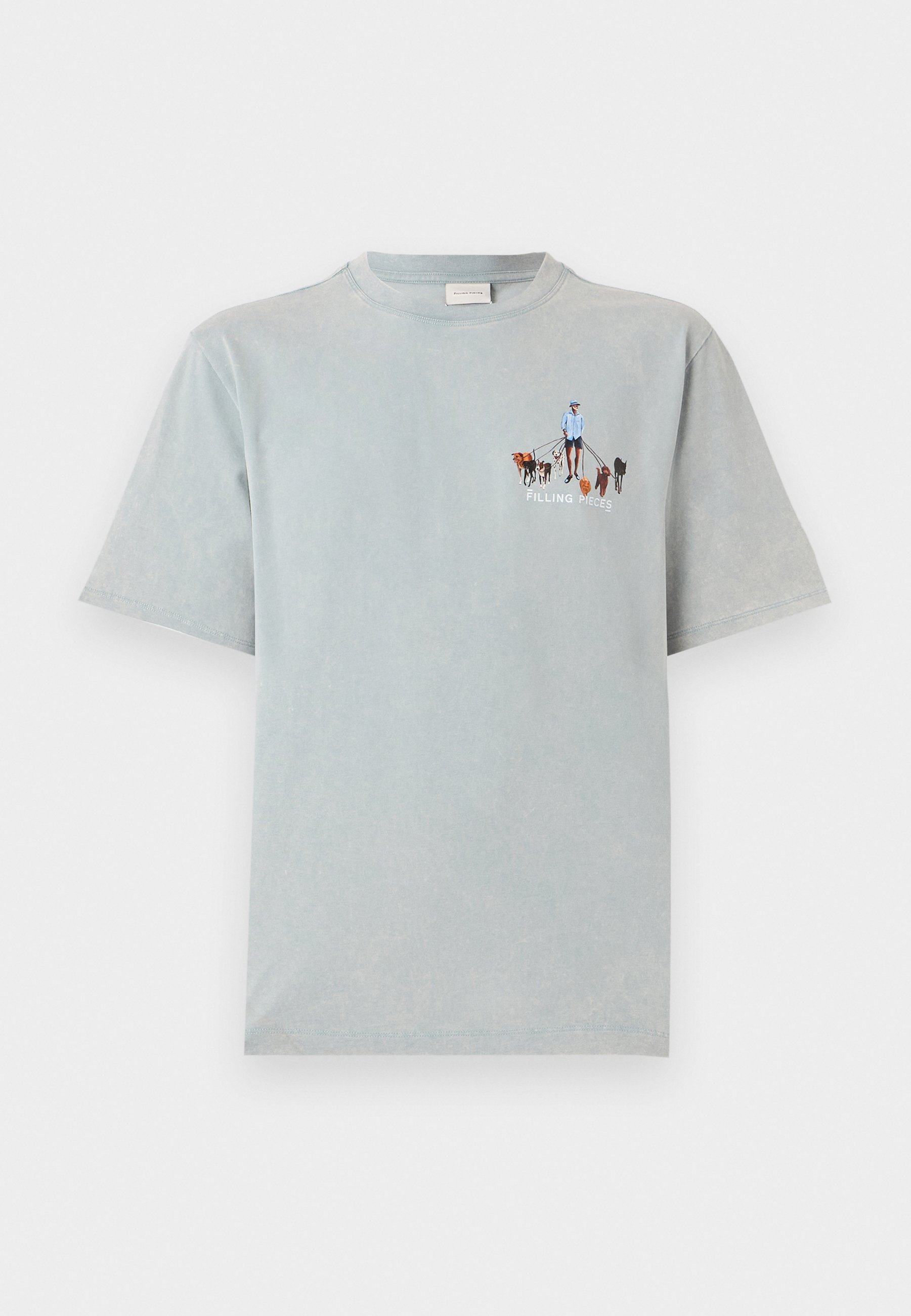 Filling Pieces DOG WALKER - Print T-shirt - arona