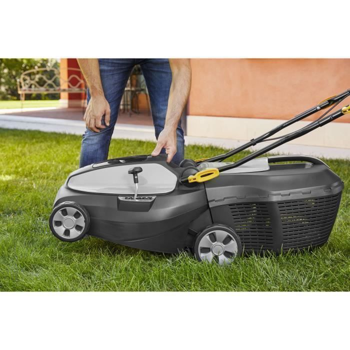 Cortacésped a batería - ALPINA AL1 3820 Li Kit - 38 cm - Incluye 2 baterías de 20 V y 4 Ah - Hasta 350 m²