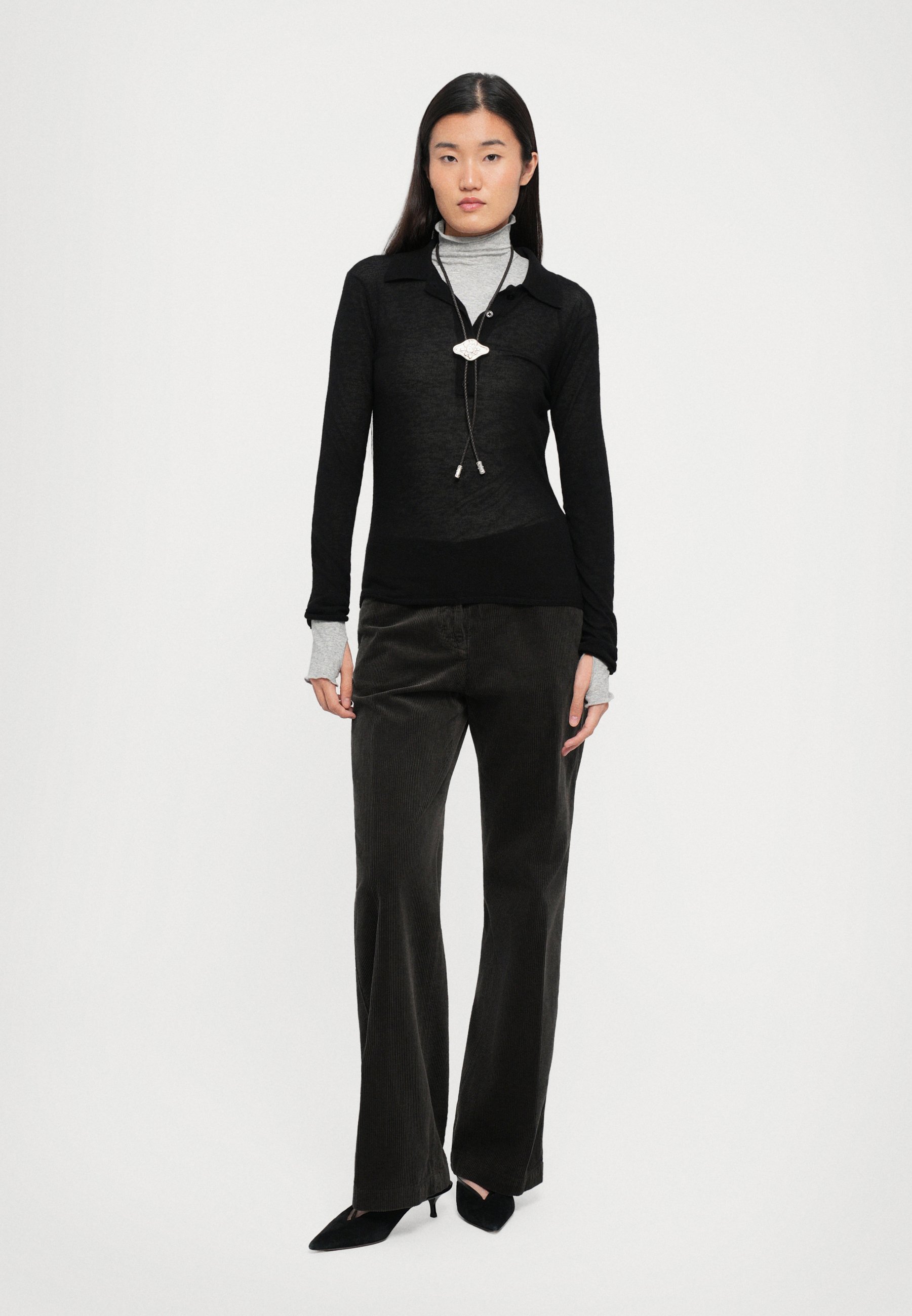 Pantalon ASPESI - marron foncé