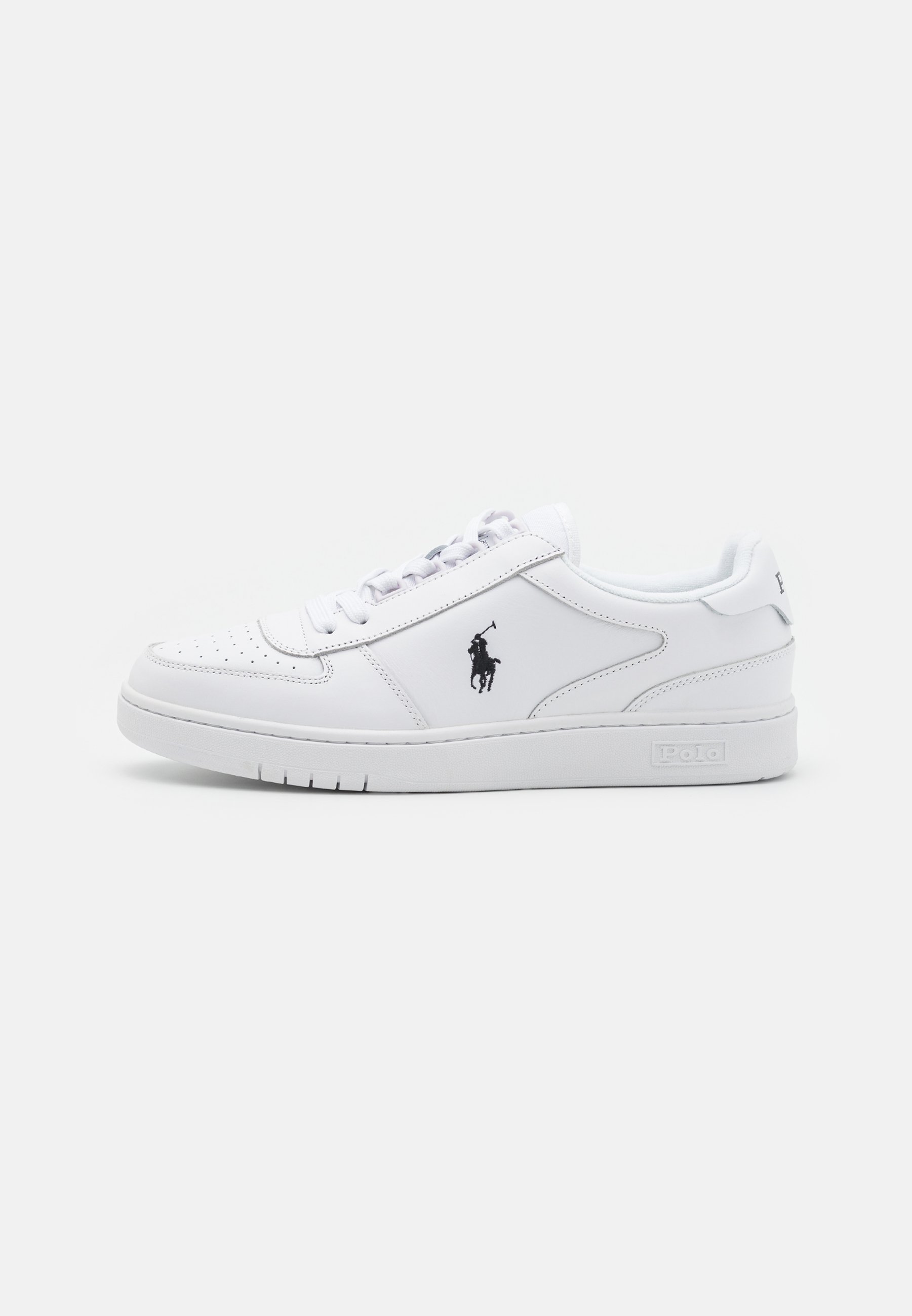 Polo Ralph Lauren TOP LACE UNISEX - Sneakers - wit/zwart