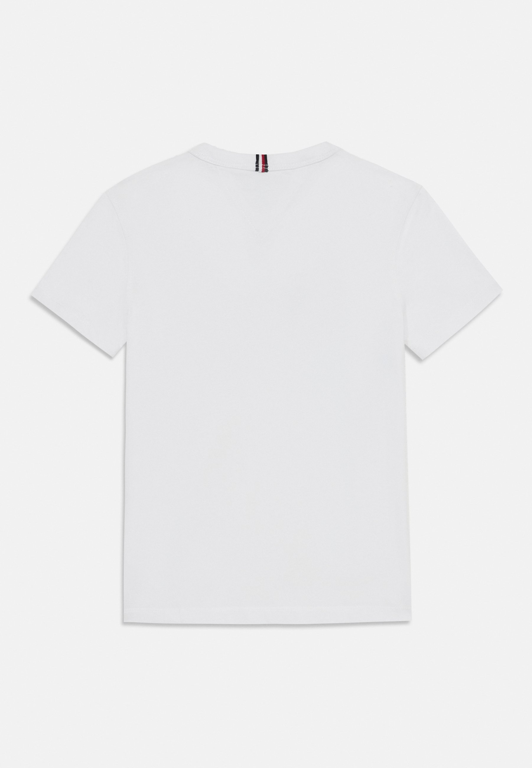 CURVED GRAPHIC TEE UNISEX - Printtipaita - whiteTommy Hilfiger