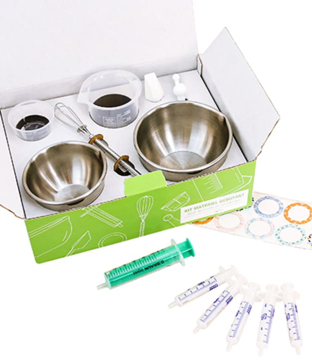 Kit débutant pour la cosmétique maison