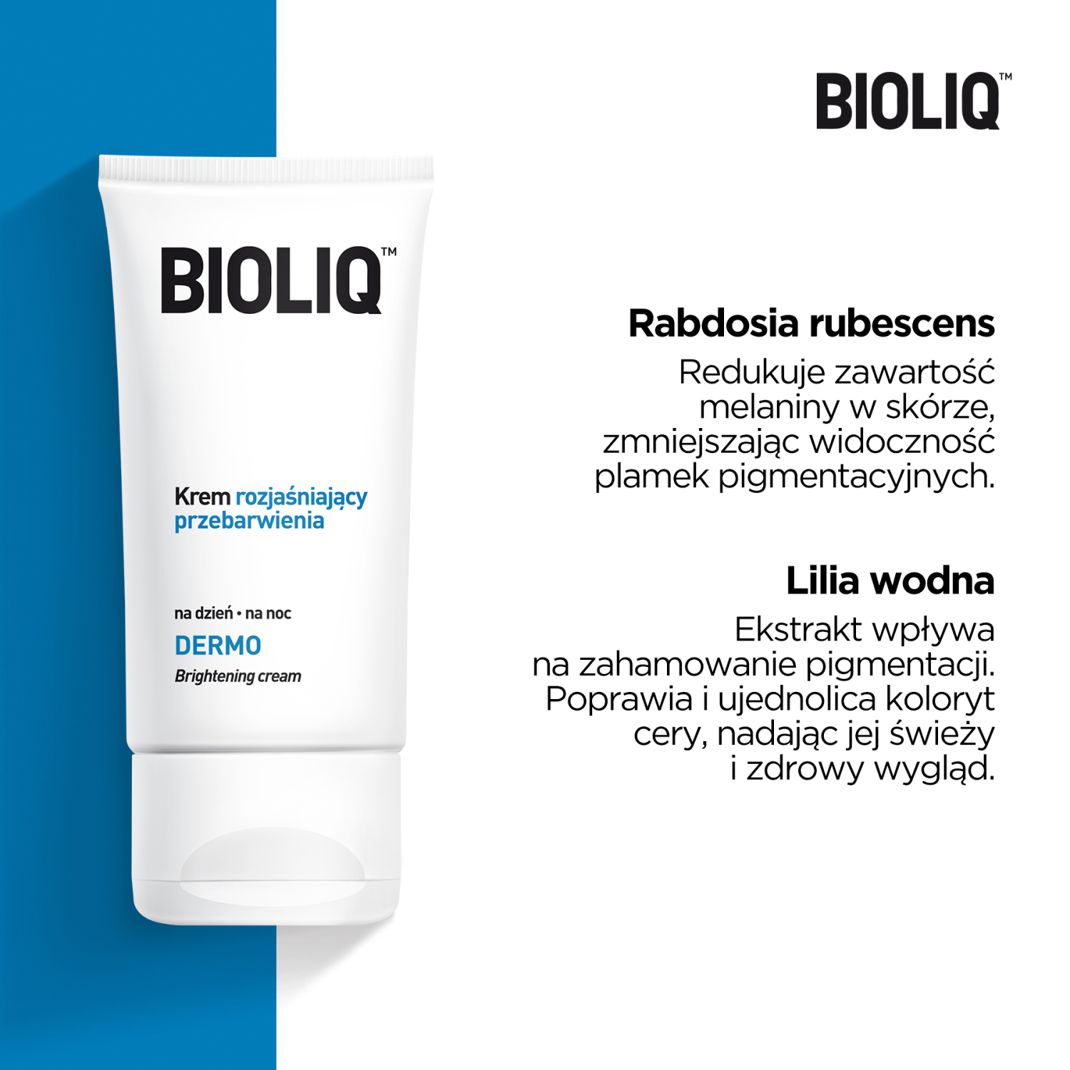 Crema aclarante Bioliq para manchas 50 ml Dermo